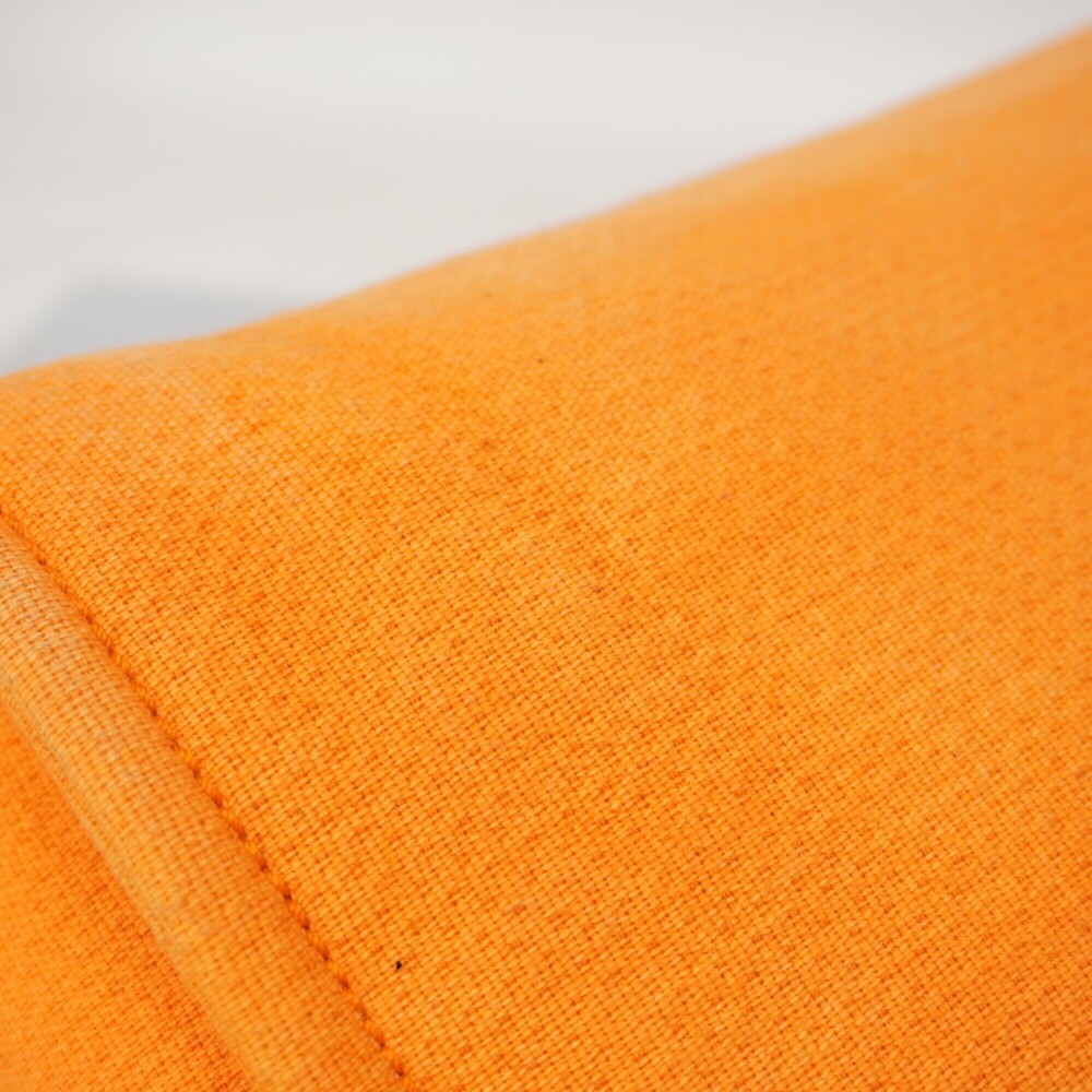 CHANEL Orange Canvas Deauville Tote Bag - Picture 8 of 11